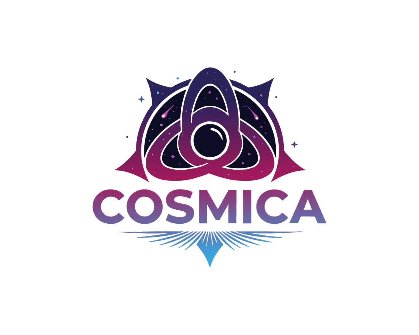 Logo Cosmica - Con subtitulo
