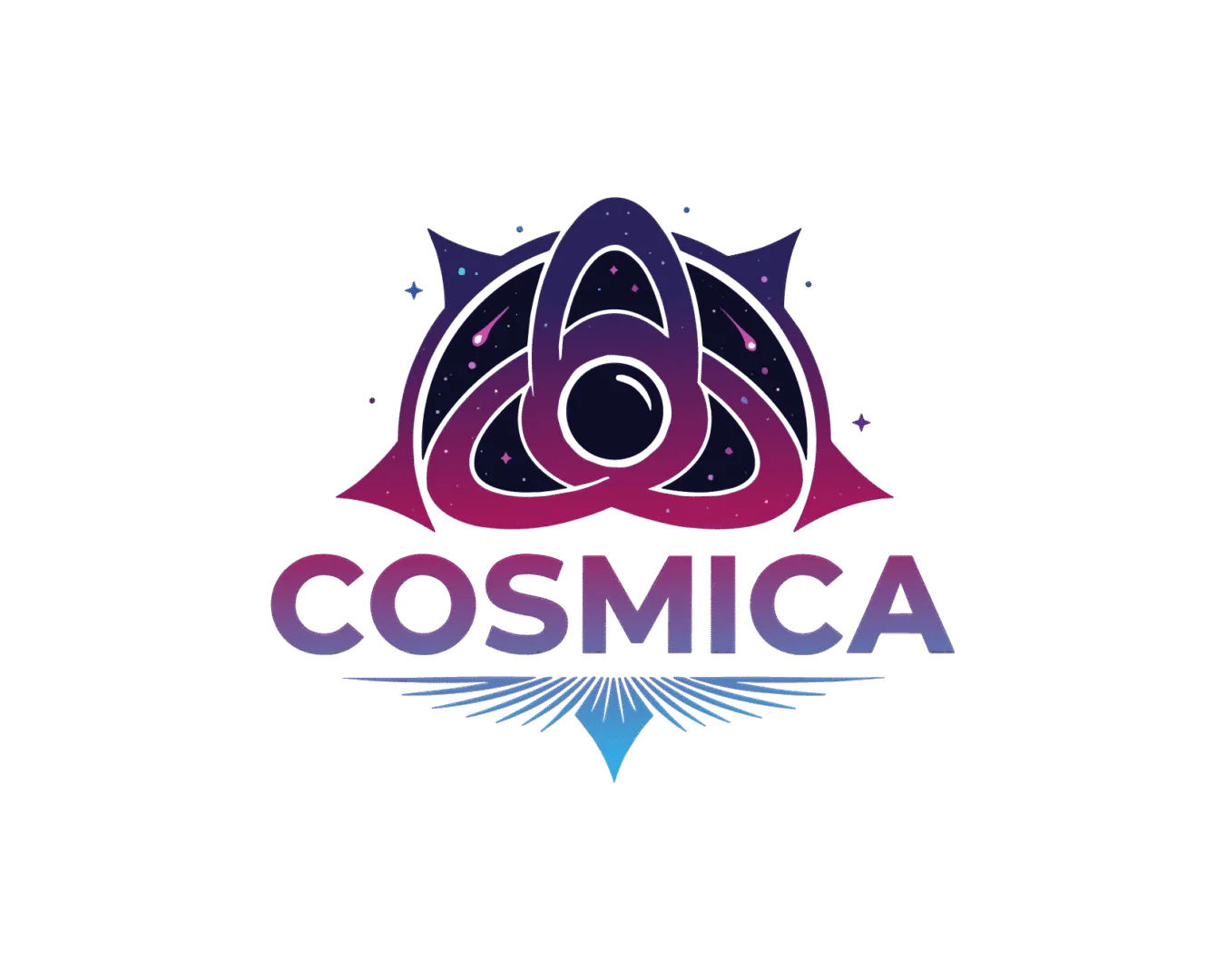 Logo Cosmica - Con subtitulo