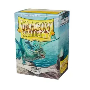 Fundas Standard Dragon Shield Matte Color Mint - Paquete de 100