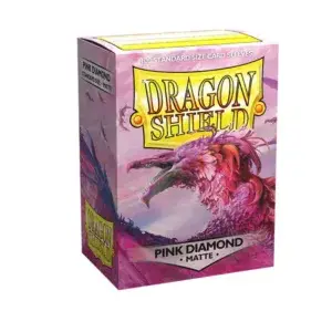 Fundas Standard Dragon Shield Matte Pink Diamond - Paquete de 100