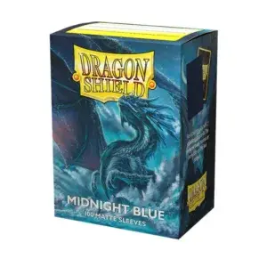Fundas Standard Matte Midnight Blue Dragon & Shield