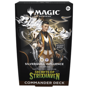 Mazo de Commander de Secretos de Strixhaven "Silverquill Influence" - ENG