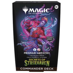 Mazo de Commander de Secretos de Strixhaven "Prismari Artistry" - ENG