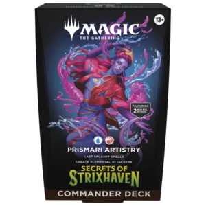 Mazo de Commander de Secretos de Strixhaven "Prismari Artistry" - ENG