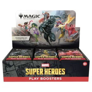 Caja Play Booster Marvel Superheroes – ENG