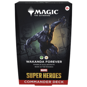 Mazo de Commander de Marvel Super Heroes: "Wakanda Forever" - ESP