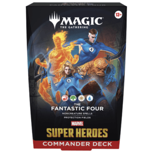 Mazo de Commander de Marvel Super Heroes: "The Fantastic Four" - ESP