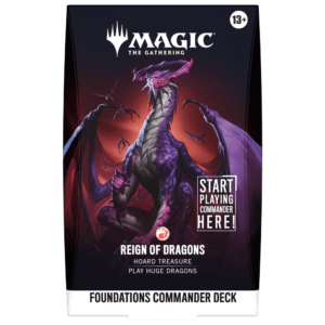 Mazo de Commander de Foundations: «Reign of Dragons» – EN